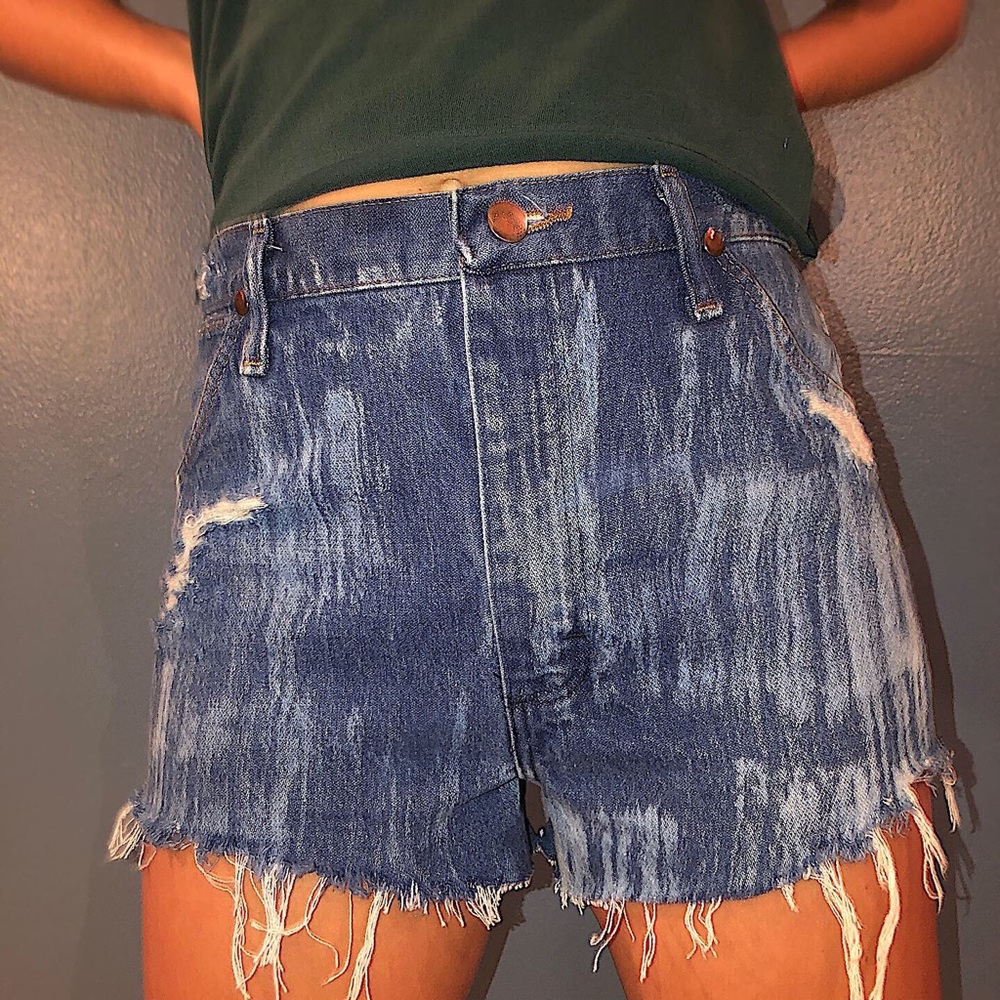 Vintage high waisted Wranglers.
